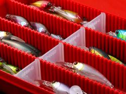 Cutie Jackall 30000D Tackle Box Large Clear Red