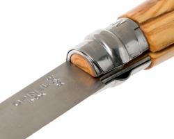 Opinel N08 Stainless Steel Pocket Knife with Sheath