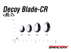 Decoy Blade-CR BL-7S Colorado Silver