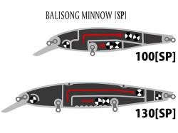 Deps Balisong Minnow 100SP 10cm 17.7g #17 SP
