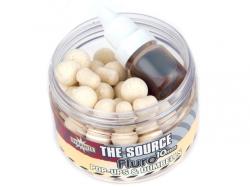 Dynamite Baits The Source White Fluro Pop-ups and Dumbells