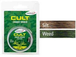 Fir Climax Cult Carp Snake Braid Leadcore 10m Weed Green
