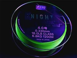 Fir monofilament ASSO Knight 1200m Fluo Chartreuse