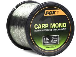 Fir monofilament Fox Carp Mono Low-vis Green 1000m