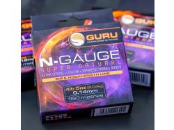 Fir monofilament Guru N-Gauge Super Natural 150m Clear