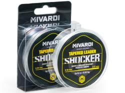 Mivardi Shocker Tapered Leader Clear 12m