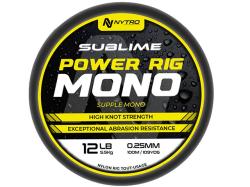 Fir Nytro Sublime Power Rig Mono 100m Clear