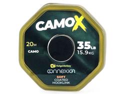Fir RidgeMonkey CamoX Soft Coated Hooklink 20m