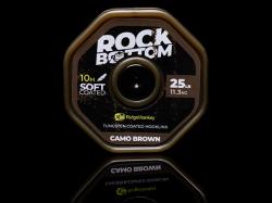 Fir RidgeMonkey RM-Tec Soft Rock Bottom Tungsten Coated Hooklink