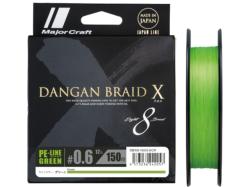 Major Craft Dangan Braid PE X8 150m Green