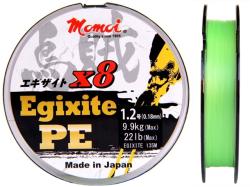 Momoi Egixite PE LG X8 135m Lime Green