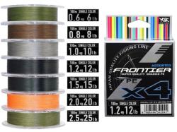 Fir textil YGK Frontier Assorted X4 Single Colour 100m