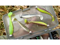 FishUp Wizzle Shad 8cm #026 Flo Chartreuse Green