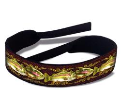 Flying Fisherman Red Rainbow Trout Soft Strap Retainer