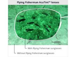 Flying Fisherman St. Croix Black Vermillion Sunglasses