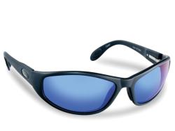 Flying Fisherman Viper Black Smoke Blue Mirror Sunglasses