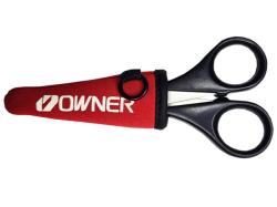 Owner Super Cut Braided Line Scissors FT-01 Red
