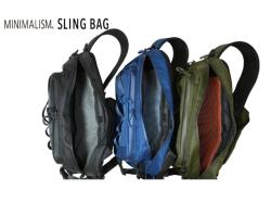 Tict Minimalist Sling Bag Black
