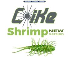 HideUP Coike Shrimp Original 6.5cm 111 Chart Green Gold Flake