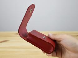 Husa Victorinox Leather Belt Pouch Red
