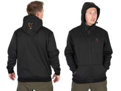 Fox Collection Soft Shell Jacket Black and Orange