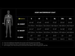 Jacheta RidgeMonkey APEarel K2XP Waterproof Coat Black
