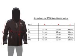 RTB New Wave Softshell Fleece Insulated Grey/Black Jacket