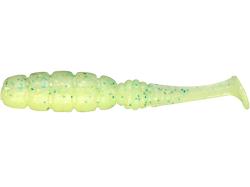 Jackall Good Meal Shad Tail 3.8cm Hot Lime Glow Chart