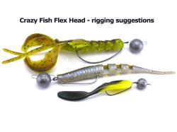 Crazy Fish Lead Flex Head Natural