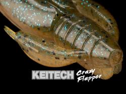 Keitech Crazy Flapper Chart Lime Shad 62T