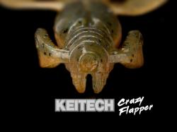 Keitech Crazy Flapper Electric Green Craw 464