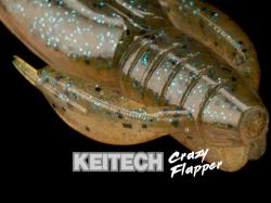 Keitech Crazy Flapper Electric Green Craw 464