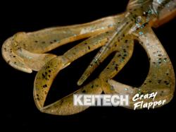 Keitech Crazy Flapper Gold Flash Craw 461