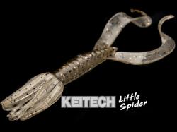 Keitech Little Spider Gold Shad 321