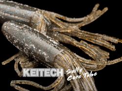 Keitech Salty Core Tube Smokey Crawdad 500
