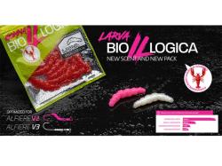 Laboratorio Larva Bioillogico 5cm PK #Rosa Fluo