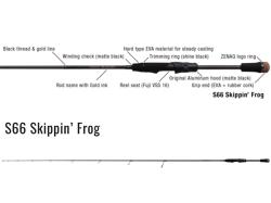 Lanseta Zenaq Spirado Blackart S66 Skippin Frog 1.98m 1.8-10.5g Fast