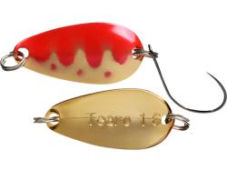 Jackall Tearo Spoon 2.2cm 1.6g Red&Gold Yamame