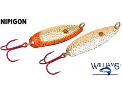 Williams Nipigon 6.4cm 9.5g Silver and Red Nu-Wrinkle