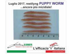 Loris Puppy Worm 5.5cm Nocciola