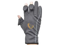Savage Gear Softshell Gloves Grey