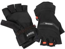 Simms GORE-TEX Infinium Half Finger Glove Black