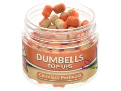 C&B Dumbells Pop-ups Orange and Chocolate
