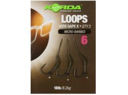 Korda Loops Wide Gape X Rig Micro-Barbed
