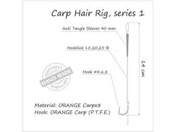 Montura Orange Series 1 Carp Hair Rigs