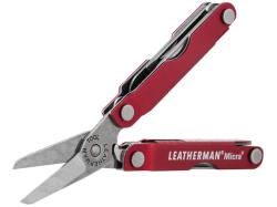 Multifunctional Leatherman Micra Multi-Tool Red