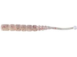 Mustad Ball Tail 5cm 010 UV Clear Red Glitter