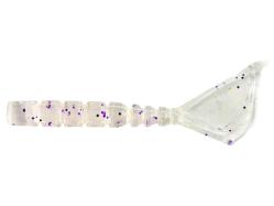 Mustad Parachute Tail 4.3cm 012 Clear Purple Glitter