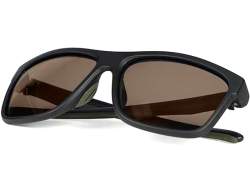 Fox Collection Green and Black Shades Brown Lens