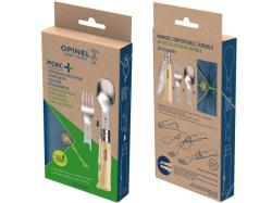 Opinel Picnic+ Cutlery Complete Set with No.08 Folding Knife